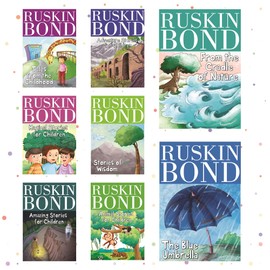 Ruskin Bond Short Stories - Set of 8 Bestselling Children Story Books