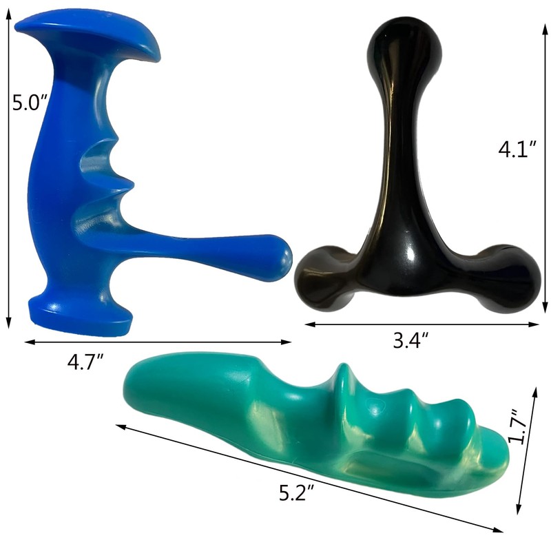 Manual Trigger Point Massage Tool and Thumb Saver for Full