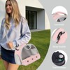 Bearded Dragon Travel Backpack Carrier with Reptile Thermometer and Humidity