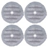 4PCS Fiber Mopping Pads High Strength Mop Cleaning Cloth Replacement