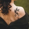 Oottati 15 Sheets Small Cute Hand Arm Temporary Tattoo Stickers