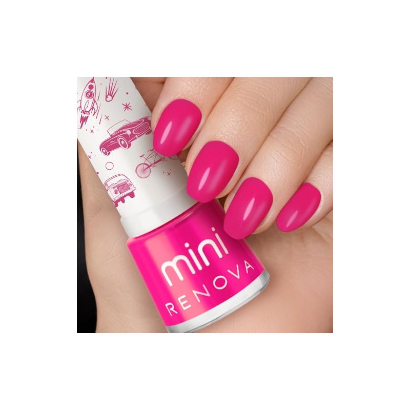 Esmaltes de uñas Renova Mini Duo Kelly y Brillo cada