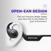 Raycon Open Headphones – Lightweight Wireless Over-Ear Design with Immersive