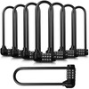 Shimeyao 8 Pieces 6 Inch Long Shackle Combination Lock 4