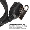 Two Way Radio Earpiece Universal K Head 2 Pin Electroplating