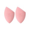 REAL TECHNIQUES MIRACLE POWDER SPONGE DUO, PINK - REAL TECHNIQUES