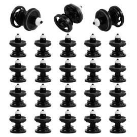 Pack of 20 Door Trim Mounting Clips, Fixing Door Panel Clips T5, Plastic Car Mounting Clips, Car Universal Car Clips, for Golf 5 6 7, VW T5 T6 Passat Polo Skoda Caddy, A4 A5 A6