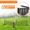 16 FT Industrial Metal Expandable Barricade，Retractable Traffic Fence with Casters,