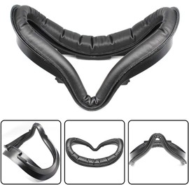 CALIDAKA VR Facial Interface Bracket & PU Leather Foam Face Pad Replacement Protective Lens Cover for Oculu s Quest 2 VR Headsets Sweat-Proof Comfortable