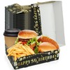 30 Pcs Carnival Party Supplies 4 Corner Food Boxes Movie