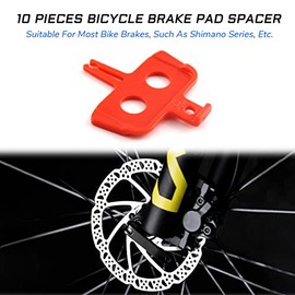 10 separadores de pastillas de freno de bicicleta hidráulicas para freno de disco para Shimano, bicicleta de montaña y carretera MTB
