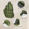 FuninCrea Sling Bag Men's Tactical Shoulder Bag Men's Anti-Theft Crossbody