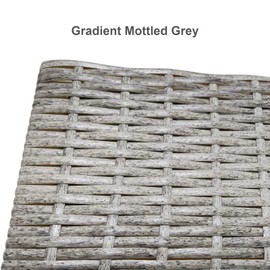 Feyart 8.5mm 55m Light Grey PE Rattan Repair Kit (Includes Pry Tool) for Outdoor Rattan Furniture