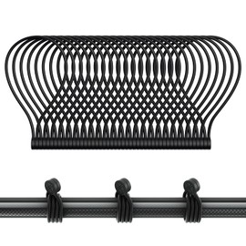 Magnetic Twist Ties, Reusable Silicone Cable Ties with Strong Magnet for Bundling and Organizing,Cord Wrap Clip Straps for Home or Office (Black-24 Packs)
