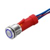 ZOYSEAY 12V Push Button Switch 20A Light Switch, with 12-24V