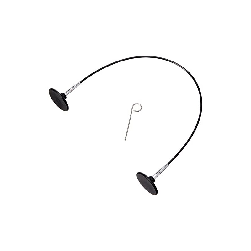 KnitPro - Ferri circolari con attacchi intercambiabili, Nero20 cm per