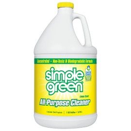Simple Green 14010 Lemon Scent All-Purpose Cleaner, 1 Gallon Bottle