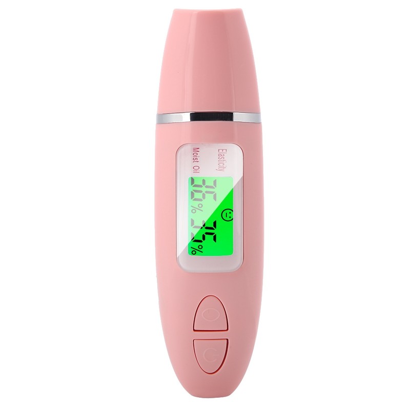 Portable Digital LCD Display Precision Skin Sensor Tester Face Moisture