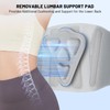 AUTOSAGE Heavy-Duty Adjustable Back Brace-Size XL(Belly 45.3-53.1 in), Features Removable