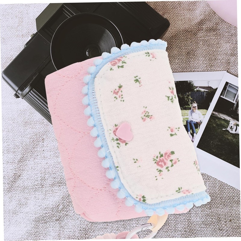 Ipetboom Small Cotton Camera Pouch: Travel Storage Bag Protection Organizer