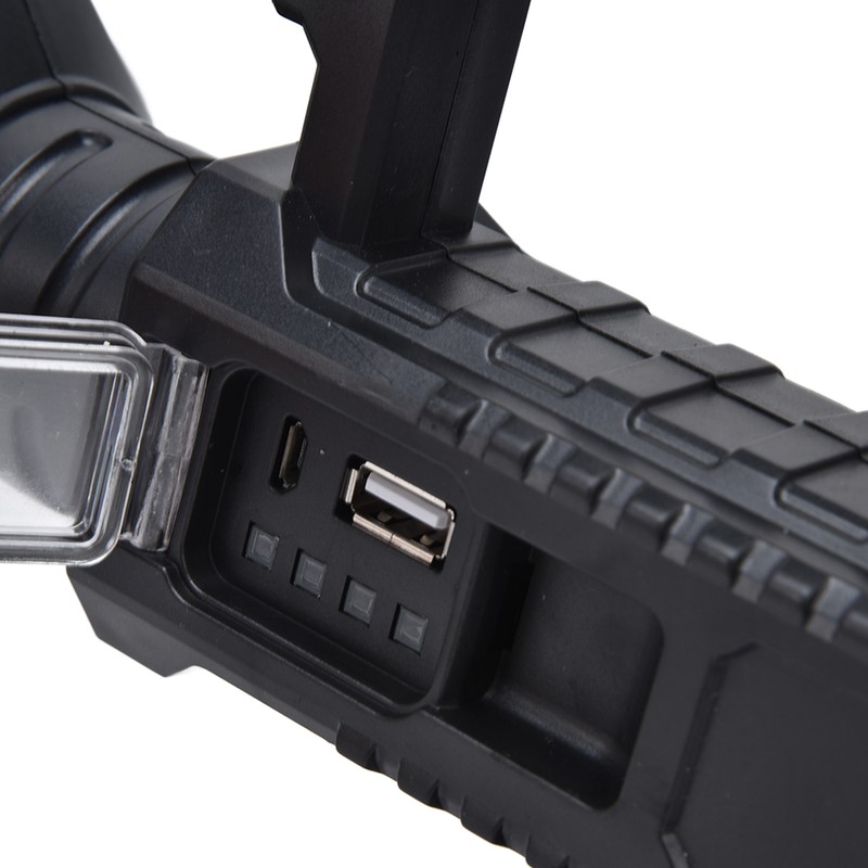 P50 Super Bright LED Searchlight Dual Light Source USB Rechargeable