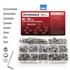 700 Pcs M4 Screws Set, Bolts and Nuts, Assorted Nuts