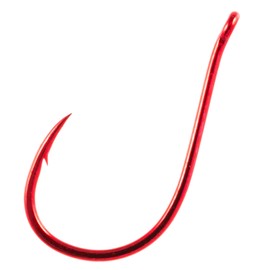 Owner American Red Mosquito Hook, Red, 2 (9 per Pack) (5177-093)