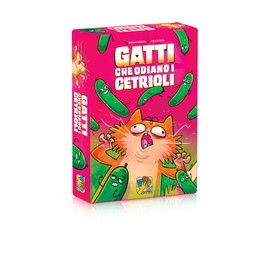 Gatti che odiano i cetrioli - Gioco di carte per adulti e bambini dagli 8 anni in su - 3-6 giocatori - Durata 20min - Edizione italiana