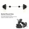 1 Pair of Barbell Dumbbell Curved Bar Grip Round Spherical