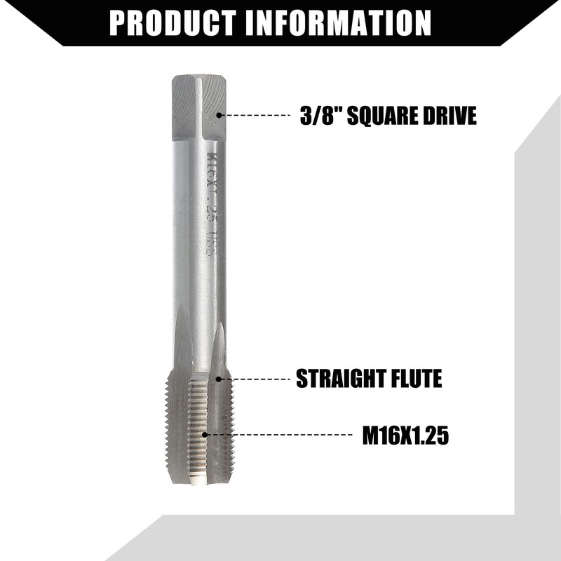 X AUTOHAUX Outer/Universal Spark Plug Thread Repair Tools with M14x1.25