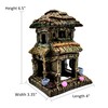 M2cbridge Aquarium Decorations Fish Hideout House Shelter Betta Cave (Style