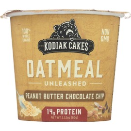 Kodiak Cakes Instant Protein Peanut Butter Chocolate Chip Oatmeal In A Cup, 2.12 Ounce