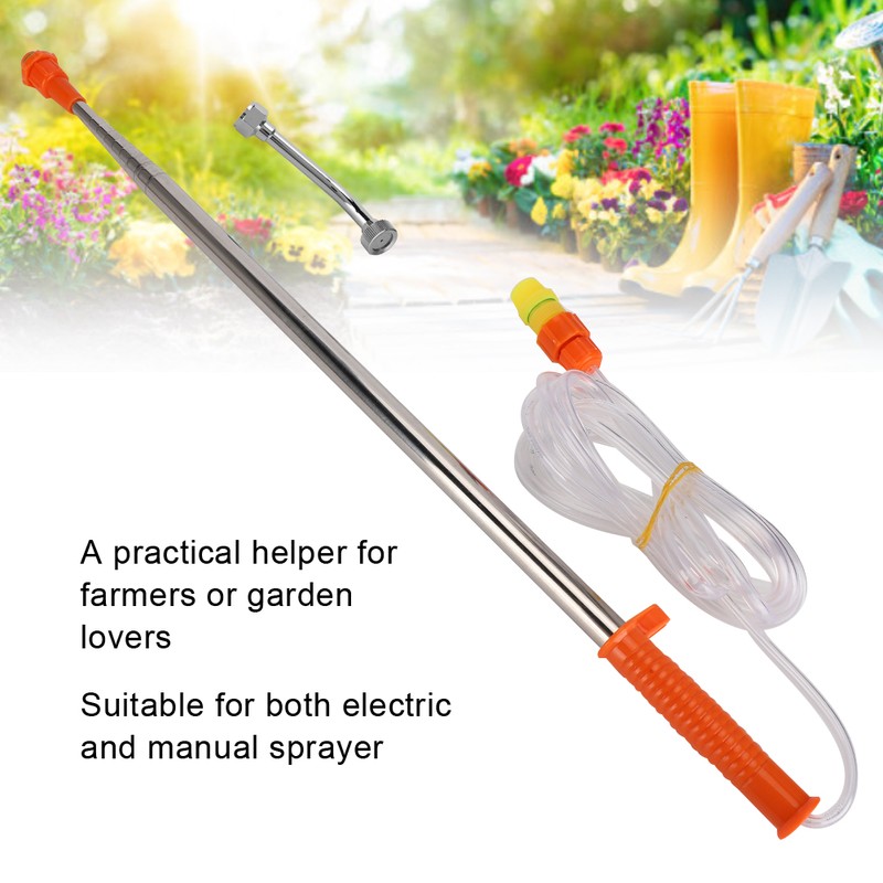 Stainless Steel Telescopic Sprayer Rod Extension Rod for Fruit Tree