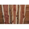 Three Red Cedar Live Edge Wood Slab Lumber Rustic Woodwork