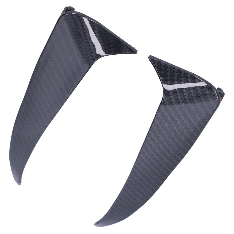2pcs Rear Bumper Spoiler Side Canard Left Right Fit for