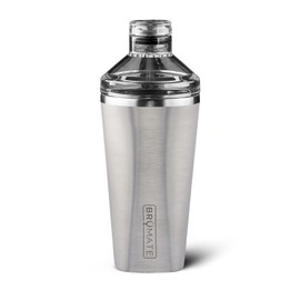 BrüMate Cocktail Shaker 22oz Insulated Stainless Steel Shaker - 100% Leakproof - No Condensation (Polished Stainless)