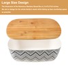 Nomotruc Bread Box For Kitchen Countertop,Bread Box with Cutting Board