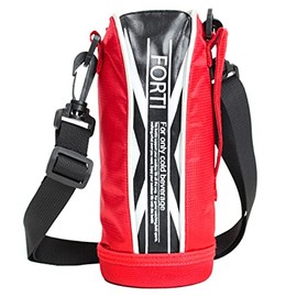 Water Bottle Cover Pouch NEW Forty Direct Stainless Steel Bottle 25.7 fl oz (730 ml) (Red)