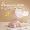 Danolt Children's Digital Alarm Clock with Light Alarm Clock Without
