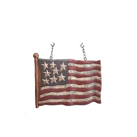 K&K Interiors Carved Flag Arrow Replacement, Red, White and Blue