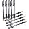Q-Connect Gel Rollerball Pen Medium Black (Pack of 10) KF21716