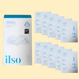 Ilsoko Pack Ilso Natural Mild Clear Nose Pack of 10 / 일소 네추럴 마일드 클리어 노우즈 팩 10매