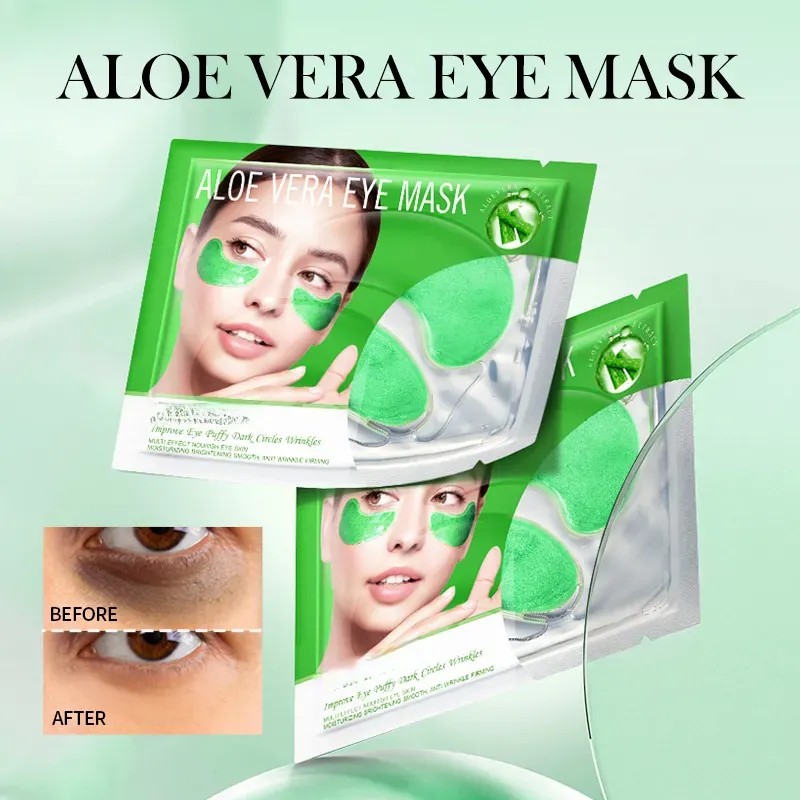 20 Pares De Mascarillas De Aloe Vera Para Ojos Reafirmantes