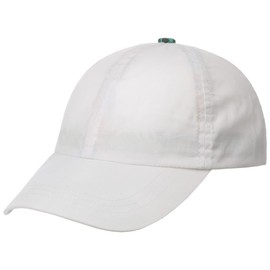 Lipodo Unisex Flower Cap with Bow for Men and Women, One Size (Approx. 55-58 cm), Made of 100% Cotton, Size Adjustable with Bow, Plain Baseball Cap, Spring/Summer, White, Unit size