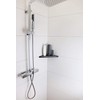 Bauhandel24 - Shower Shelf without Drilling, Shower Basket, Stainless Steel,
