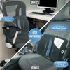 Samsonite Lumbar Support Pillow for Office Chair and Car Seat,