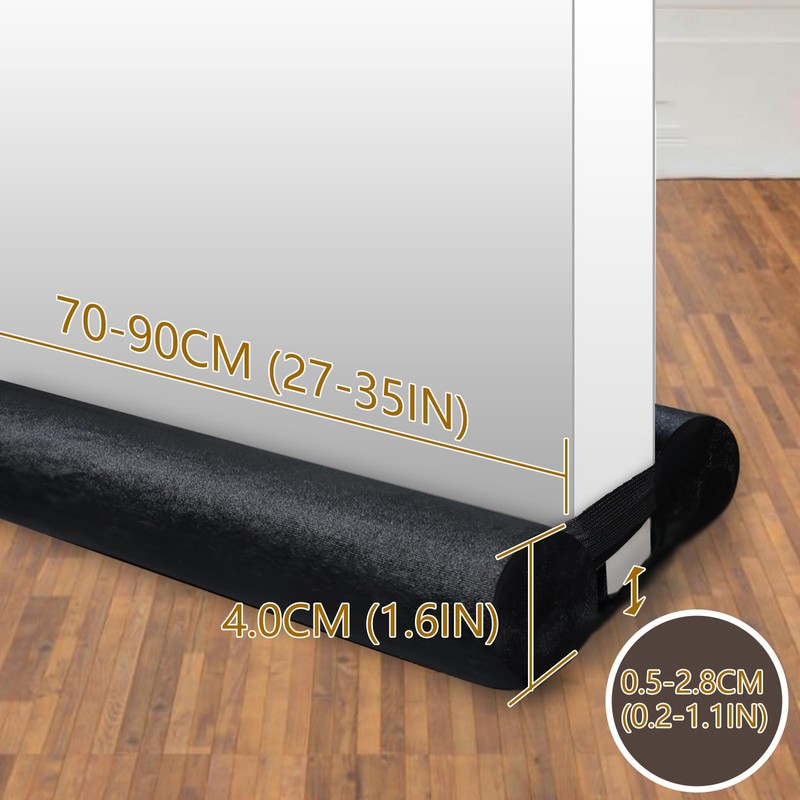 Under Door Draft Stopper 32 inch Draft Blocker for Bottom