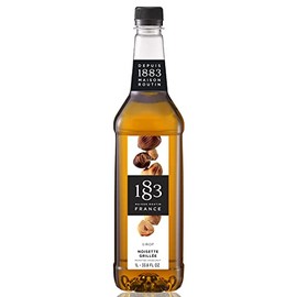 1883 Maison Routin France Maison Routin 1883 Premium Syrup Flavorings - Roasted Hazelnut - Purly Made in France - Pet Bottle - 1 Liter