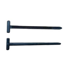 130PCS Nylon Universal Cable Tie Buckle Clips,Heavy Duty Self-Locking Nylon Zip Ties Holder,UV Resistant Multipurpose Car Plastic Ties Black Small Cable Rivet Fasteners for Car Daily Auto Fixing