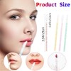 500Pcs Glitter Crystal Lip Brush,Crystal Lip Brushes Tool Kits Lip